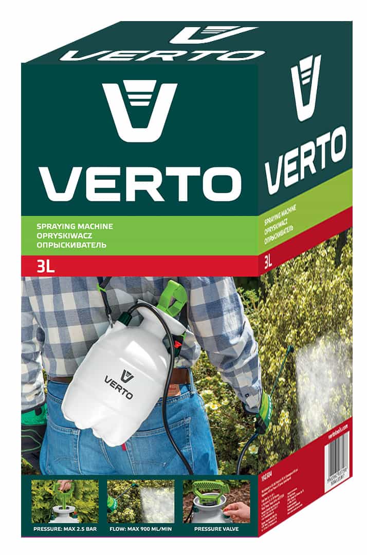 VERTO Pressure sprayer 3 L - ideal for your garden 7