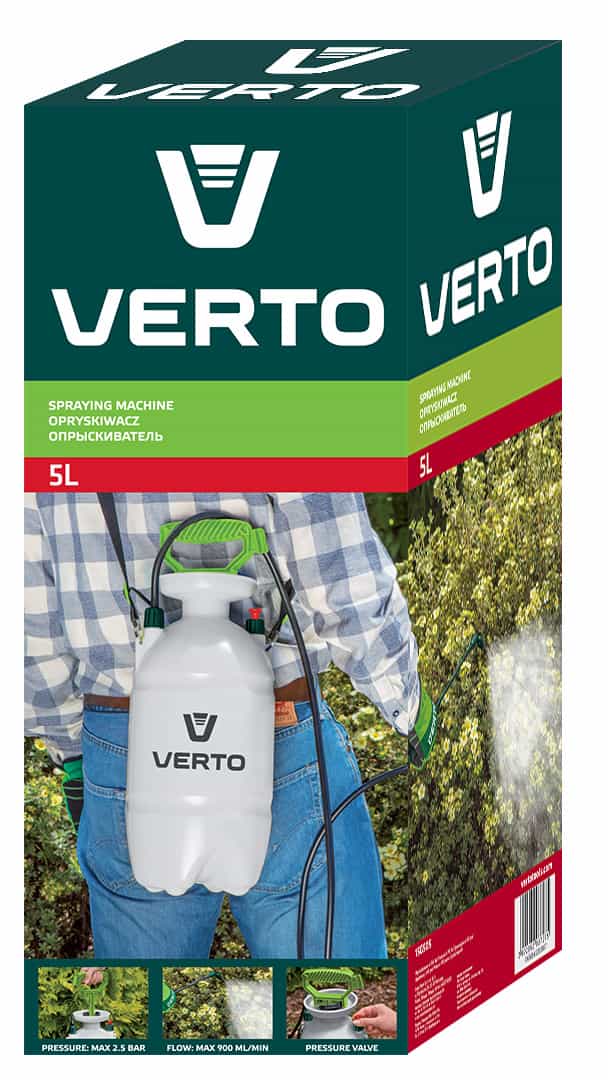 VERTO Pressure sprayer 5 L - ideal for your garden 7