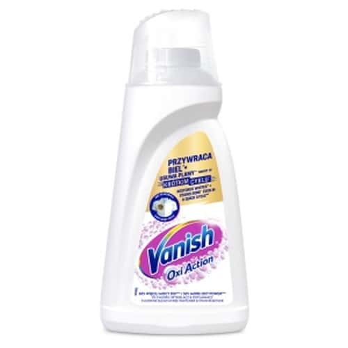 Vanish Oxi Action Gel - Effective stain remover for white fabrics 1L