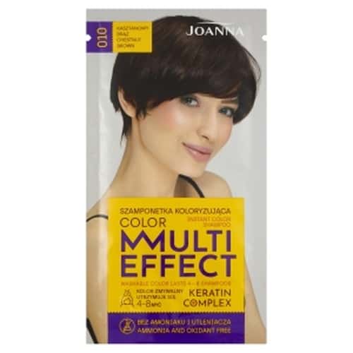 Joanna Multi Shampoo Sachet 10 Cashmere Brown - for beautiful hair