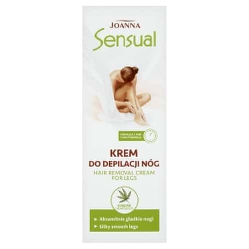 Joanna Sensual - Hair removal cream for legs with hemp oil for smooth skin