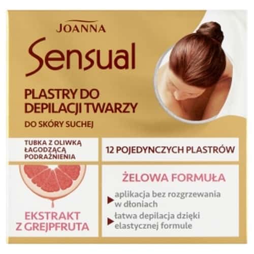 Joanna Sensual Depilatory Cream with Grapefruit - smooth skin without irritation!