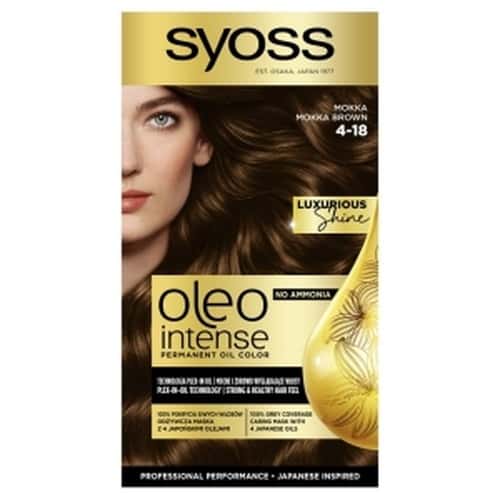 Syoss Oleo Intense 4-18 Mokka - Hair color with oils