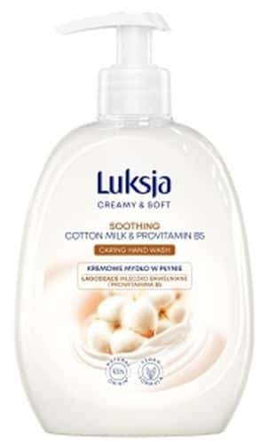 Luksja Liquid Soap Cream Care - Cotton milk for your skin