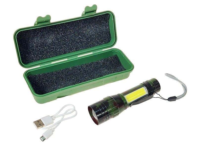 Portable flashlight - reliable light source in every situation