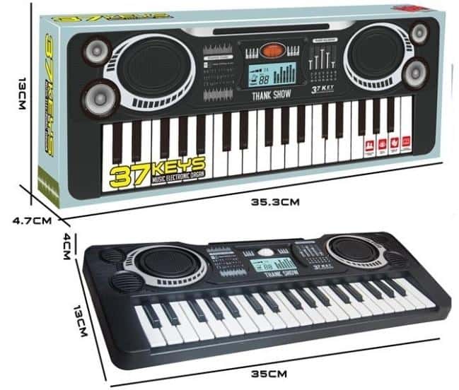 Thank Show Electronic Keyboard for Children - 37 keys, perfect gift