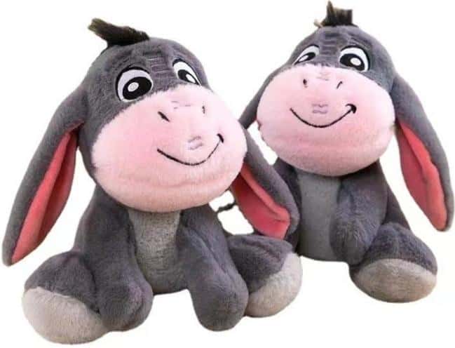 Plush Donkey - soft cuddly toy for kids