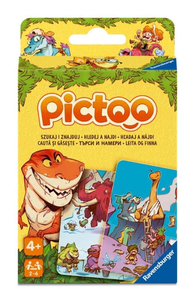 Ravensburger Pictoo Dino - Card game for the whole family