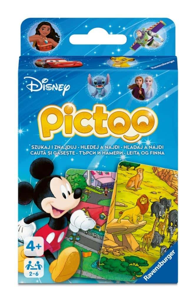 Ravensburger Pictoo Disney - Card game for the whole family