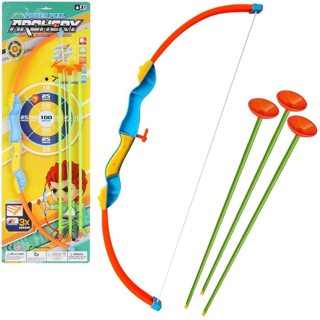 Bow and arrows - Toy for children - Safe play
