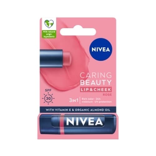 Nivea Pomadka Ochronna do Ust Care & Colour Rose