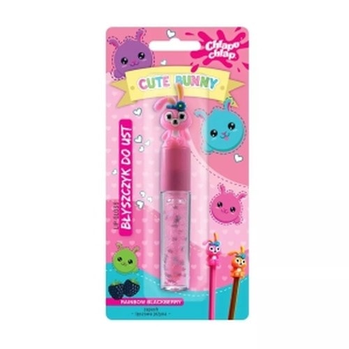 Chlapu Chlap Cute Bunny Lip Gloss Rainbow Blackberry