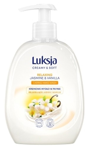 Luksja Cream Soap Jasmin - Liquid soap 500 ml with jasmine aroma