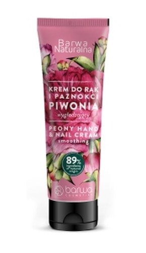 Barwa Krem do Rąk Naturalna Piwonia 100 ml