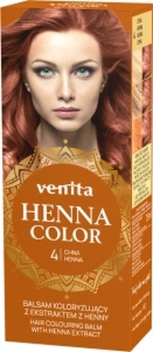 Balsam koloryzujący do włosów Venita Henna Color tuba 4 odcienie