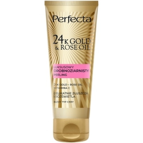 Dax Perfecta 24K Gold & Rose - Fine grain face peeling with luxurious gold