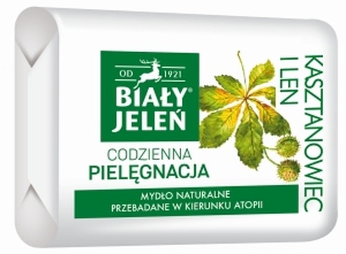 Biały Jeleń Cosmetic Premium Soap Chestnut 100g - gentle cleansing and care