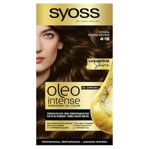 Syoss Oleo Intense 4-18 Mokka - Hair color with oils
