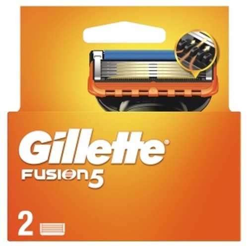 Gillette Fusion5 - Replacement blades for men, 2 pieces for a perfect shave