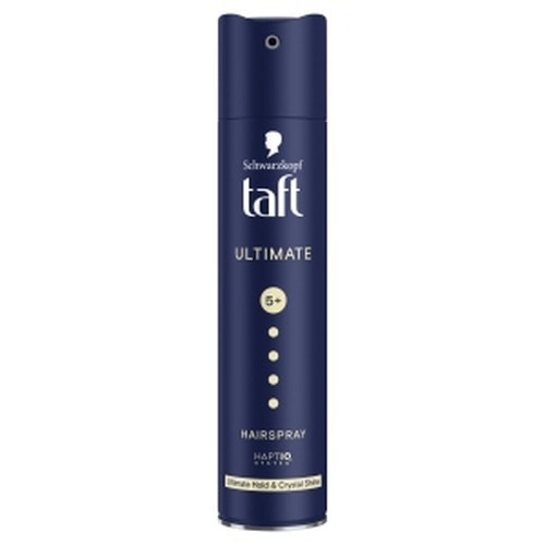 Taft Ultimate Hair Spray 5+ Hold - 250ml for perfect hairstyles
