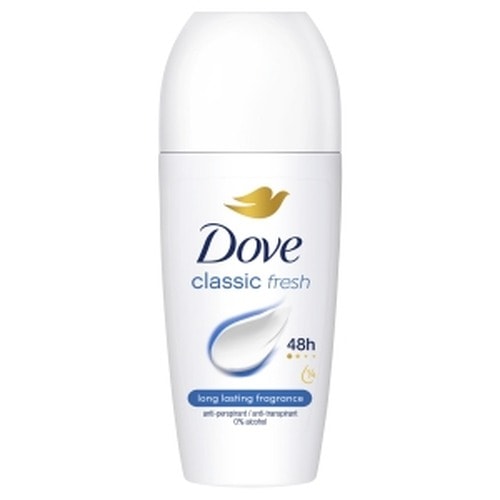 Dove Classic - reliable antiperspirant roll-on for every woman