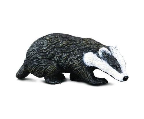 Collecta Badger Figure - Realistic animal replica ideal for collections