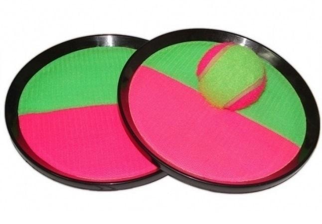 Merkpol Catch and Throw Ball Game Set with Velcro - perfect as a gift