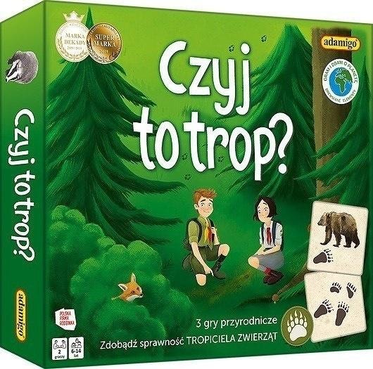 Adamigo Educational game Whose track is it - animal recognition