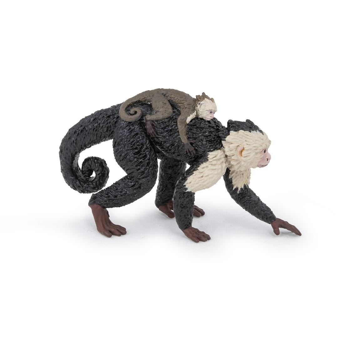 Papo Capuchin Monkey Figure - hand painted, perfect for playing