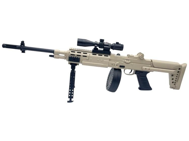 Rifle K370 - Imitation assault rifle with laser and scope