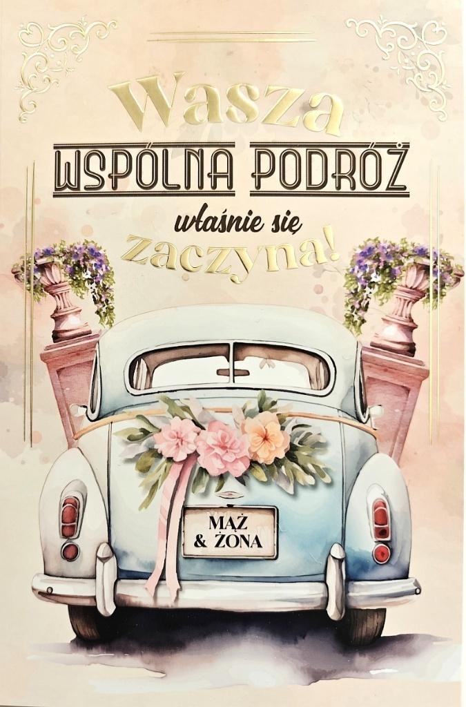 YEKU Wedding Card - Unique addition to a wedding gift