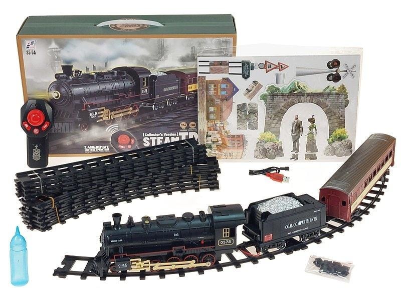 R/C Train - Electric train with oval track for every fan