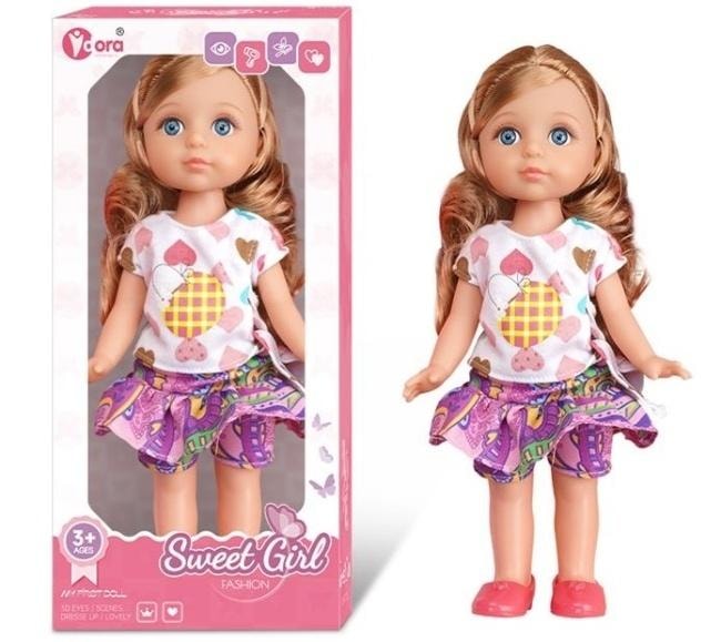 Sweet Girl Fashion Doll - Charming doll for your little one!