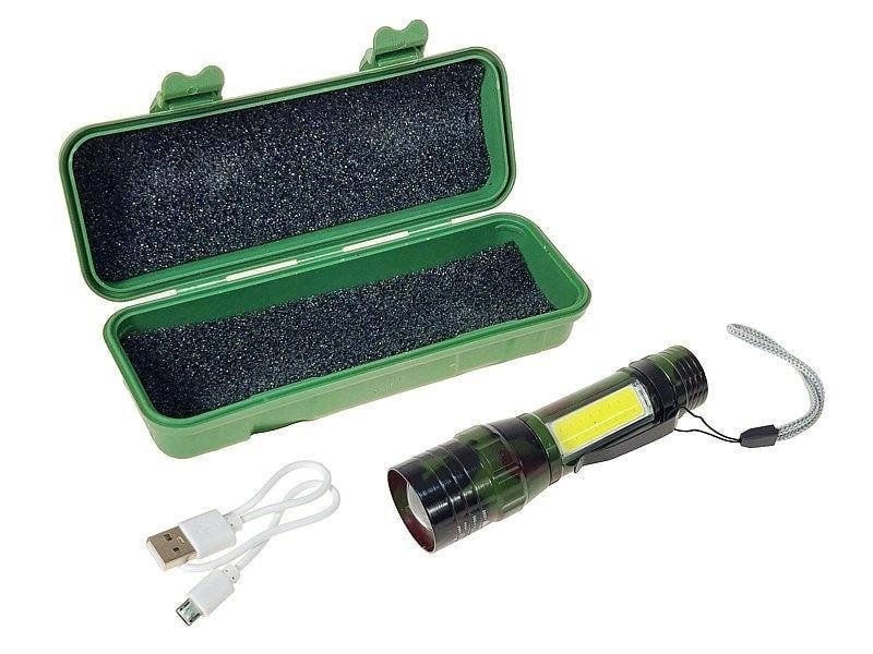 Portable flashlight - reliable light source in every situation