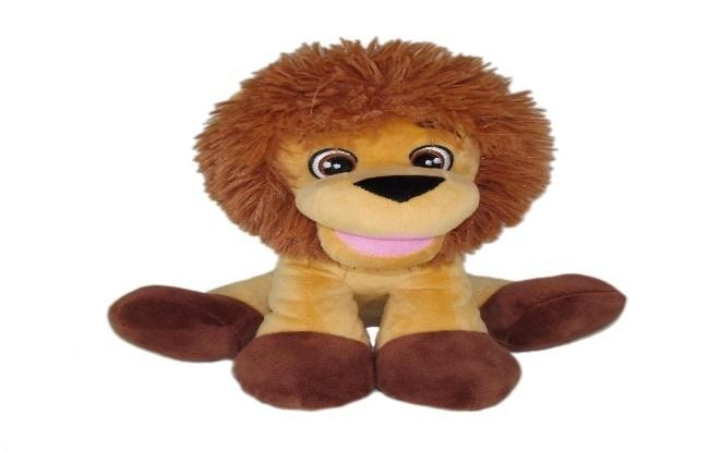 Plush Lion 30 cm - soft stuffed animal for kids