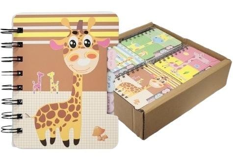 A6 Notebook with Giraffe - MIX Designs, perfect for notes
