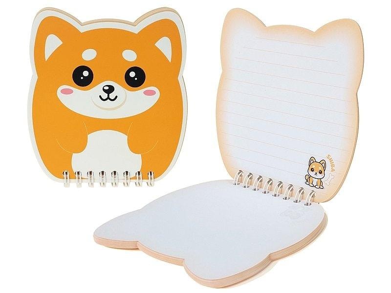ADAR Dog Notebook - Charming notebook in 121x129 mm format
