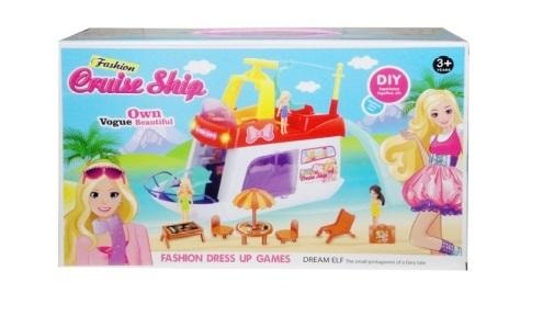 SWEDE Boat for collector's doll - retro model