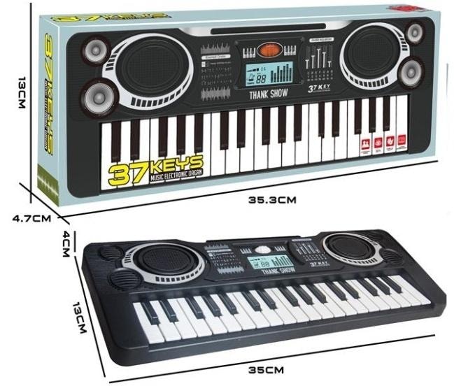 Thank Show Electronic Keyboard for Children - 37 keys, perfect gift