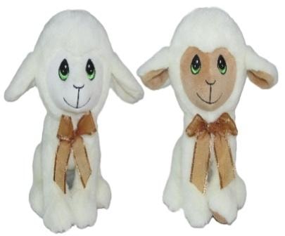 Plush sheep mascot 20 cm pattern mix - perfect for cuddling