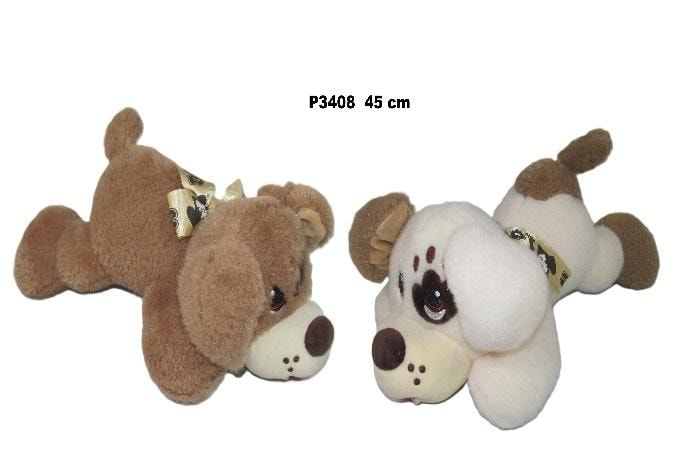 Plush dog mascot 45 cm mix of patterns - perfect friend for children