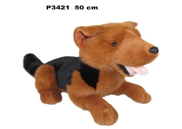 Plush dog 50 cm - soft stuffed animal for children, perfect for cuddling