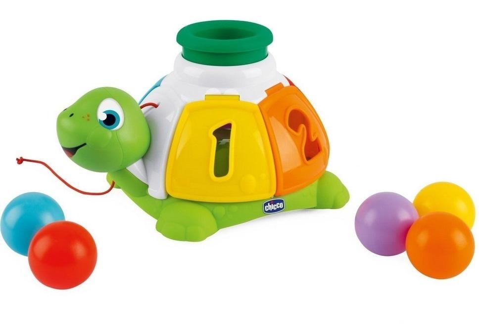 Chicco Interactive Turtle Sorter - educational toy with balls