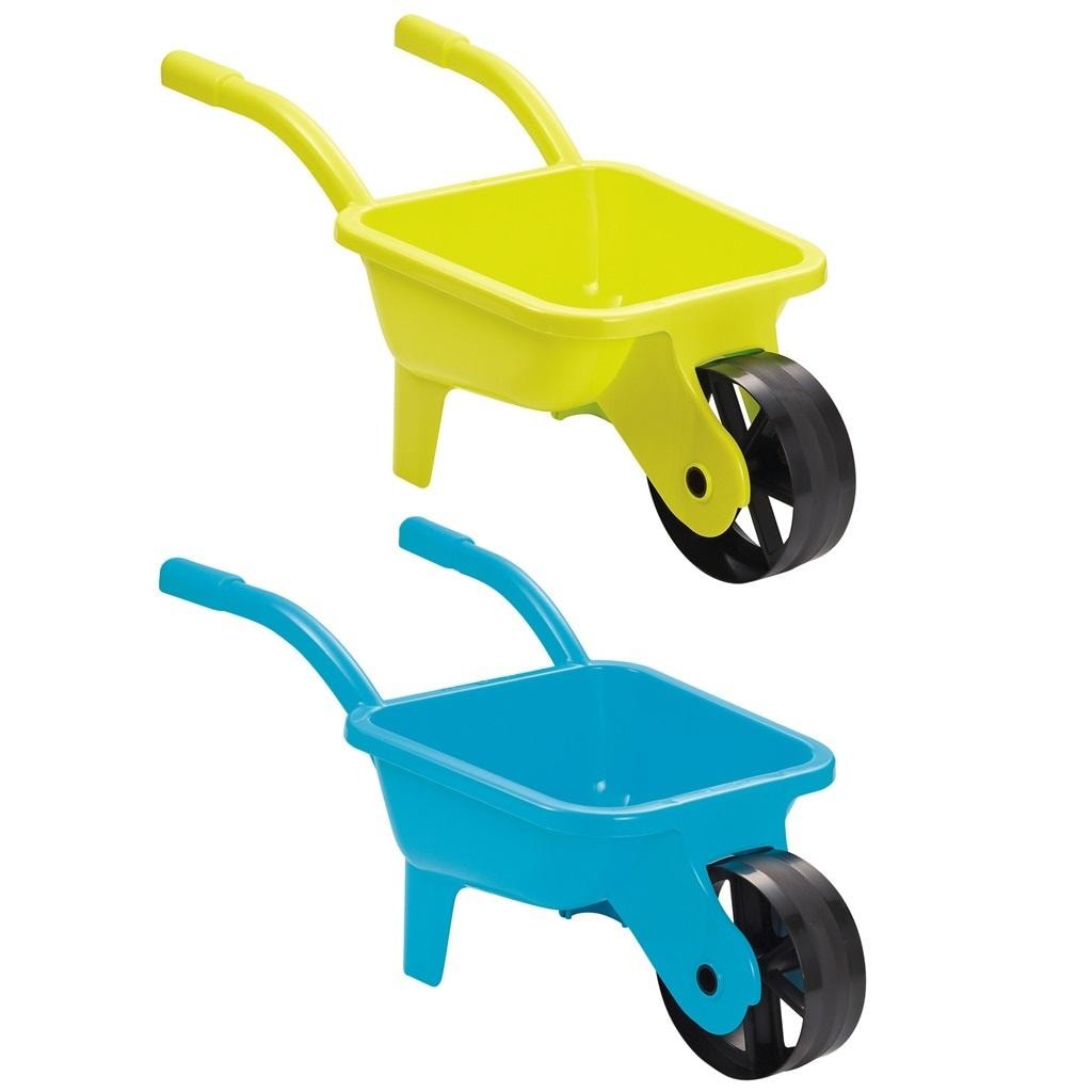 Children's wheelbarrow with one wheel - ideal for playing in the garden