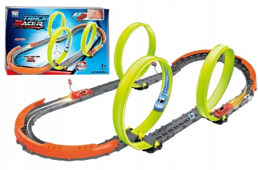 Race track with car - perfect gift for kids