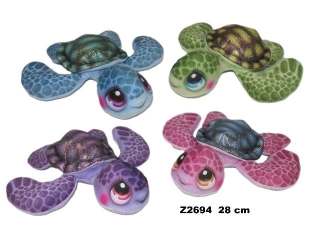 Plush turtle 28 cm MIX - soft toy for children