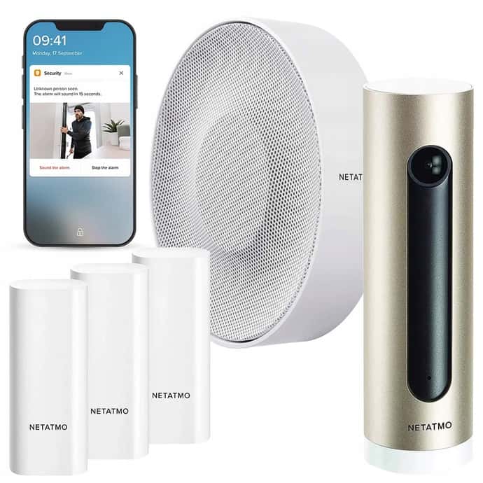 Netatmo Security Set - central unit, tags, siren