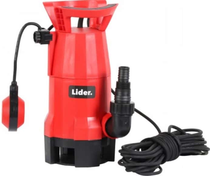 Lider PWB750 - Submersible pump for clean and dirty water - perfect for home