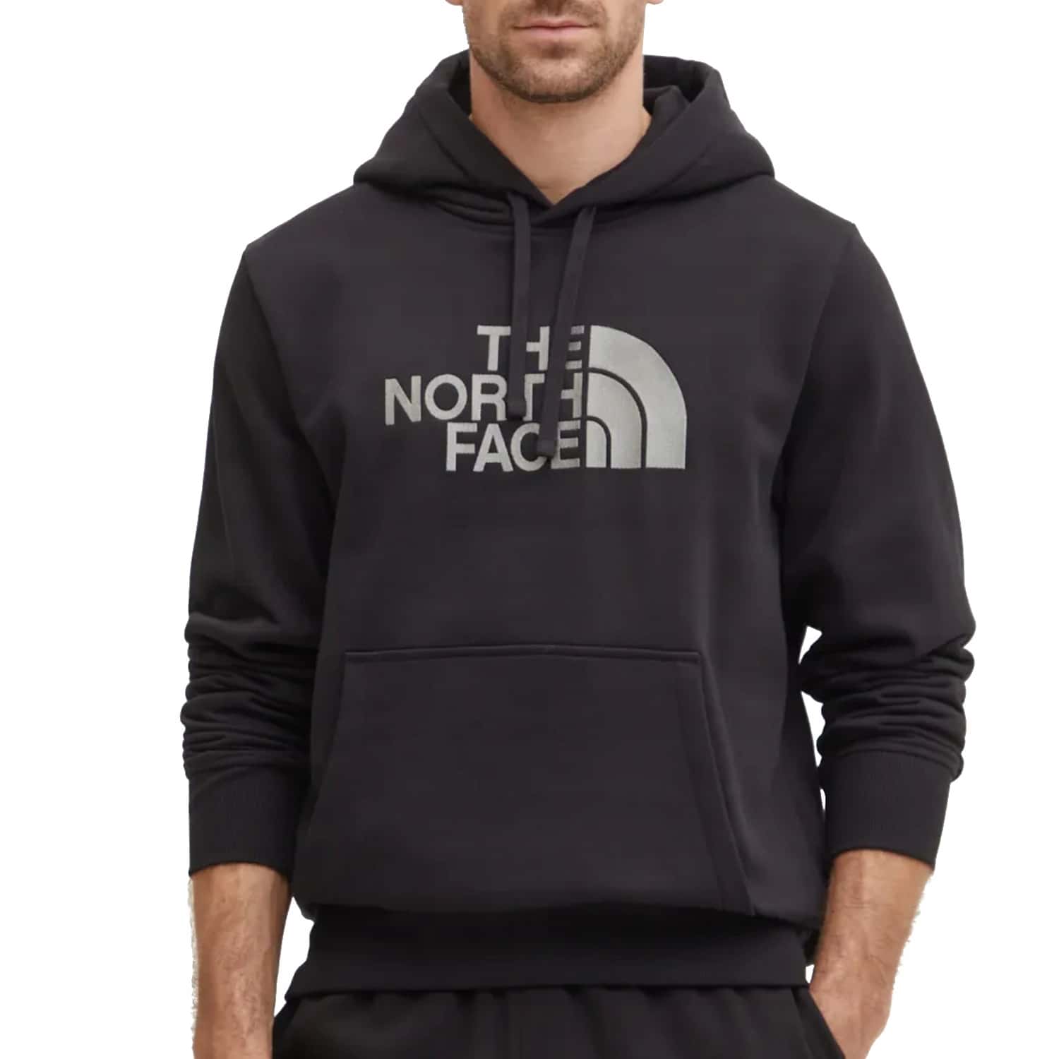 The North Face Drew Peak Crew - Black, comfortable and stylish sweatshirt