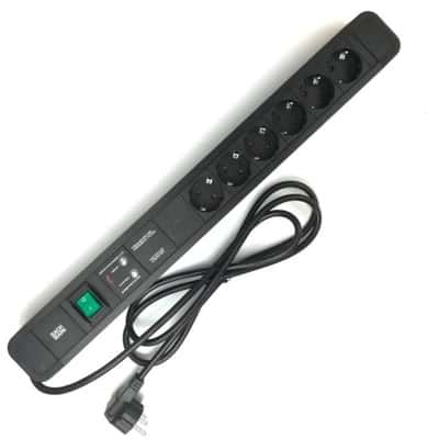Bachmann PRIMO ALU - 6-way power strip with switch